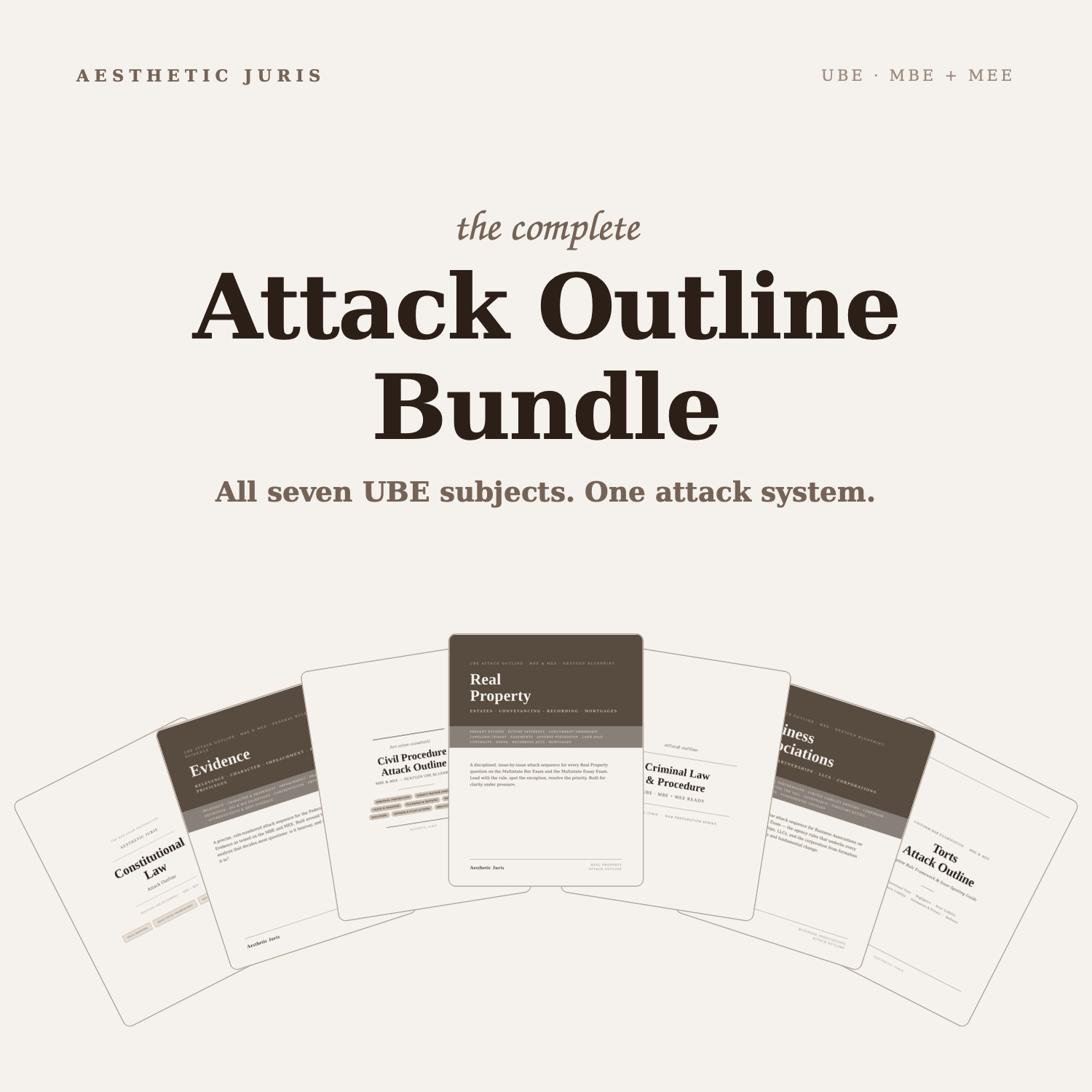 The Attack Outline Bundle