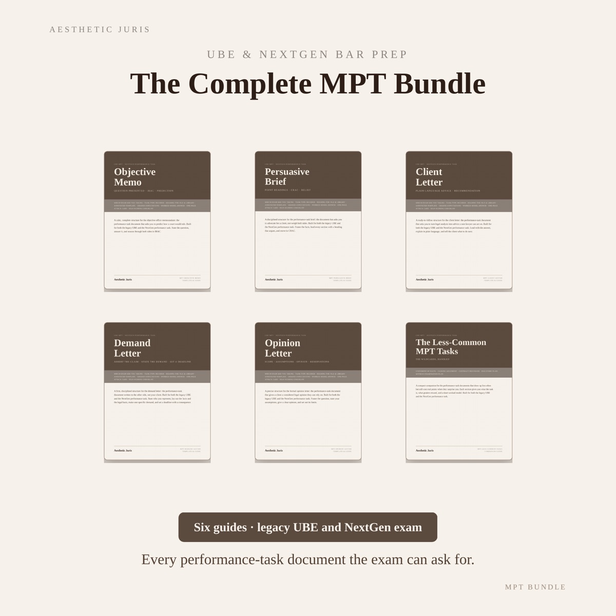 The Complete MPT Bundle